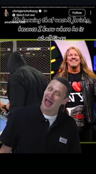 Via Chris Jericho's Instagram story