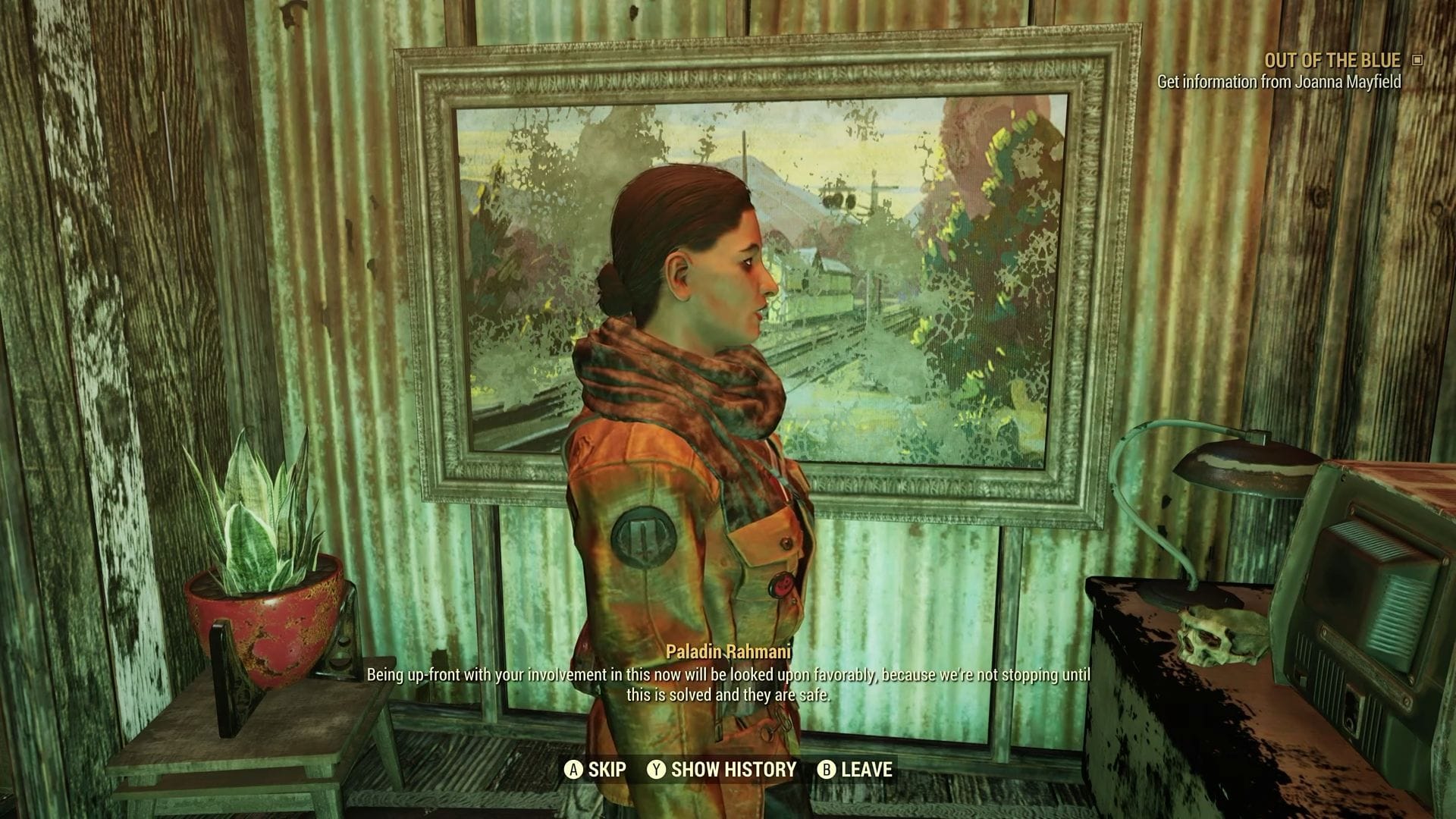 The jig is up, Joanna Mayfield knows! (Image via ZOS || YouTube/JiMacSteelGaming)