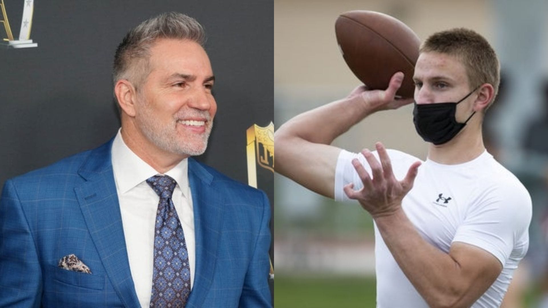 Kurt Warner and son Elijah Warner (Source: Imagn)