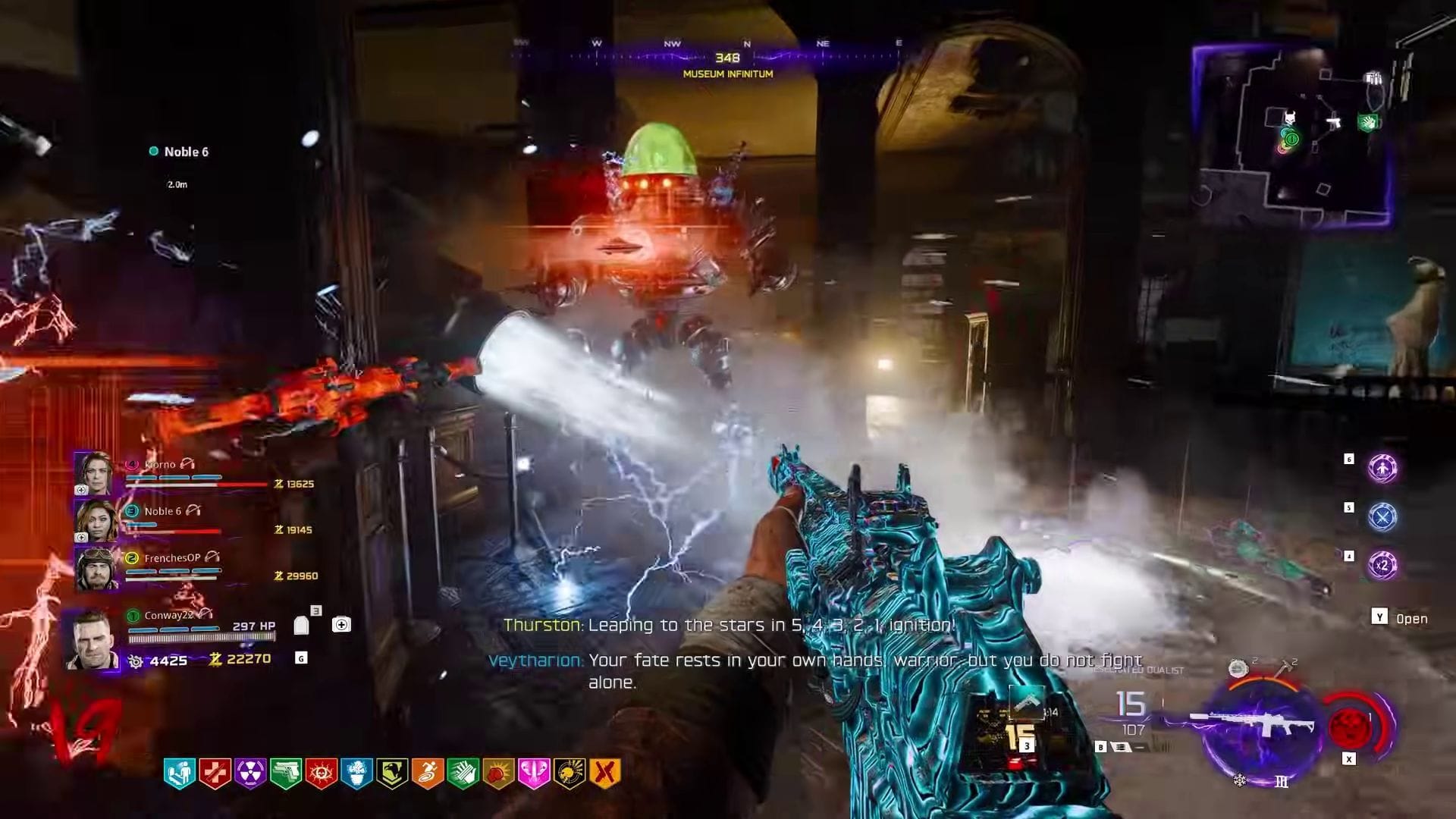 Rocket replica in Astra Malorum (Image via Activision || YouTube/@MrRoflWaffles)