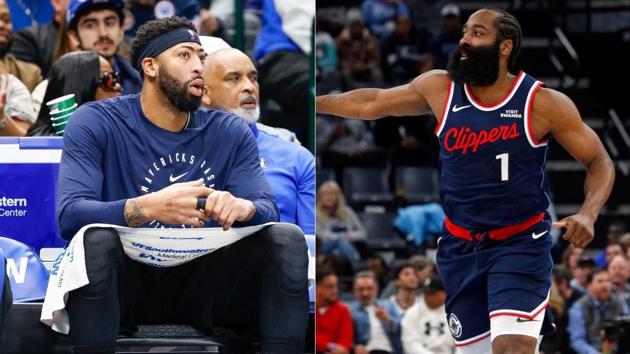 7 Player Mock Trade Pairs Anthony Davis and James Harden in Blockbuster Move Elevating East Team to NBA Finals Ceiling (Image Source: IMAGN)