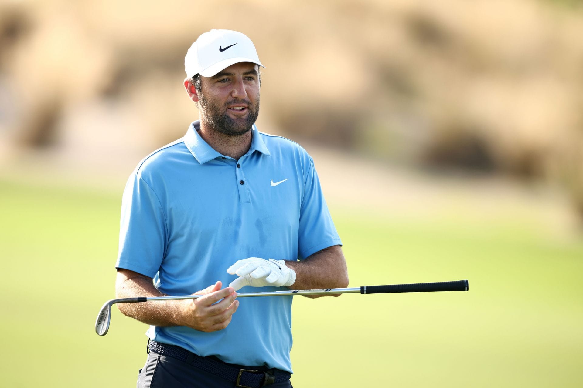 Scottie Scheffler at Hero World Challenge 2025 - Previews - Source: Getty