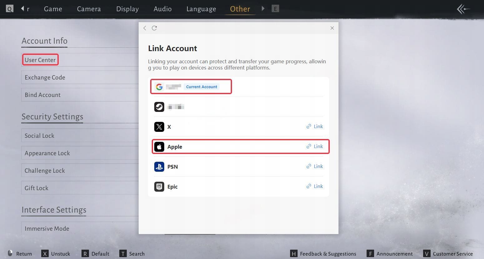 Cách liên kết tài khoản hoạt động trong Where Winds Meet di động (Hình ảnh qua NetEase Games)