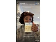 Biles' Instagram story