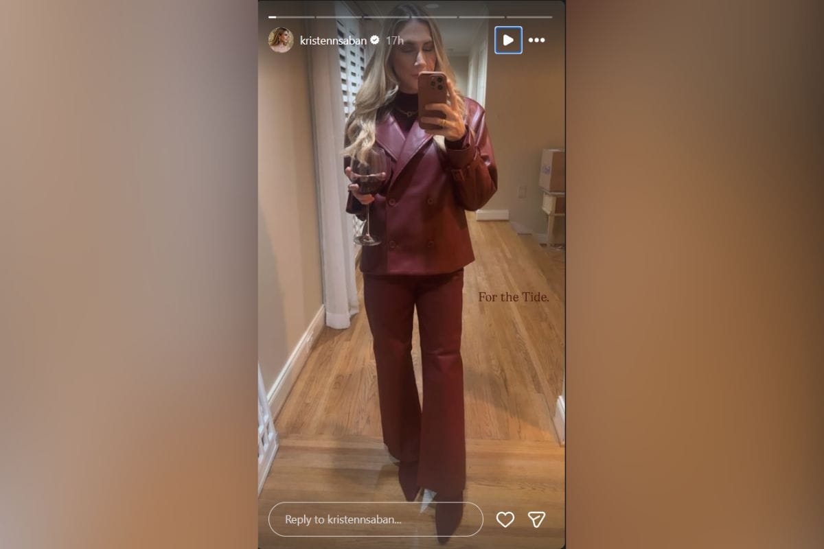 Image via kristensaban Instagram