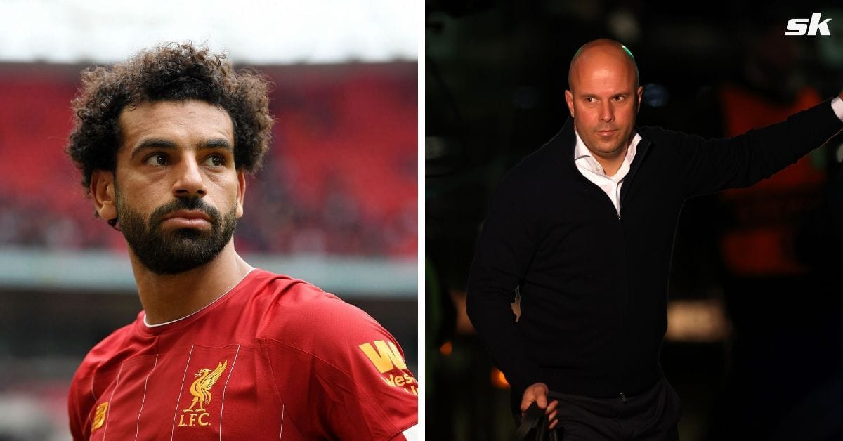 Mohamed Salah (left) &amp; Arne Slot (right) - All images from Getty