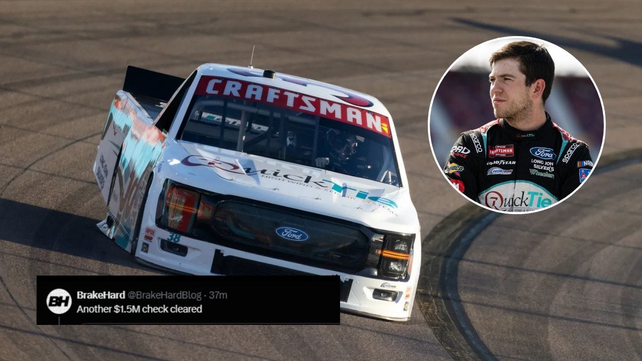 “Another $1.5M check cleared”: Fans react as Front Row Motorsports drops major driver announcement