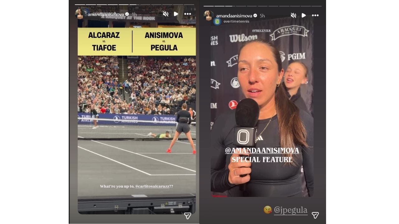 Anisimova&#039;s Instagram story