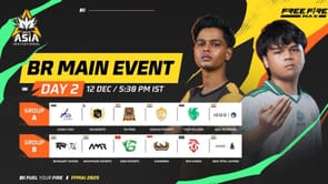 FFMAI 2025 Main Event BR Day 2: Teams, groups, and how to watch