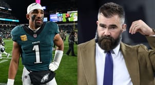 "It's an unquestioned advantage": Jason Kelce sounds off on Jalen Hurts’ reduced rushing as Eagles’ offense sputters