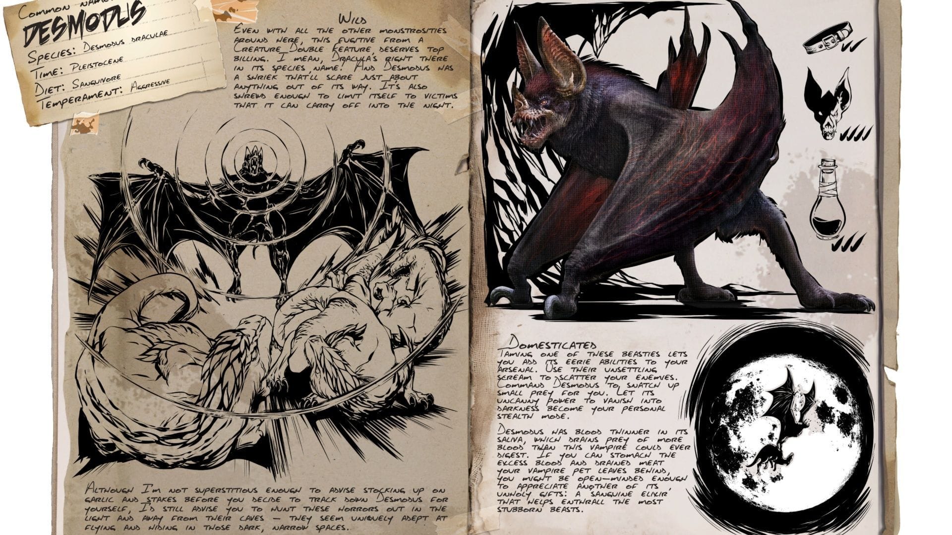 How to tame Desmodus in ARK Survival Ascended Lost Colony