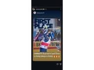 Wozniacki's Instagram post