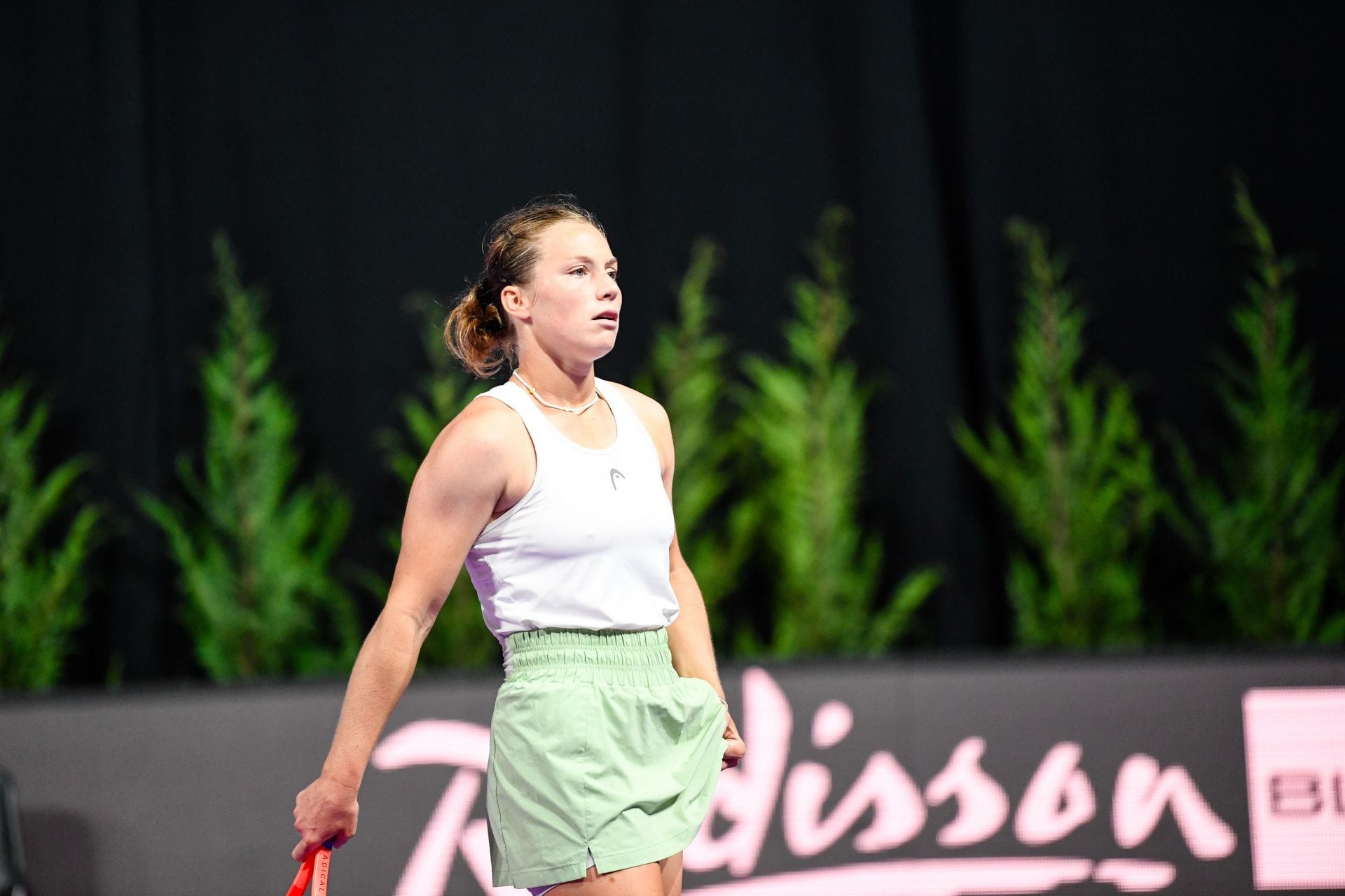 Anna Siskova at the Transylvania Open 2025. (Photo: Getty)