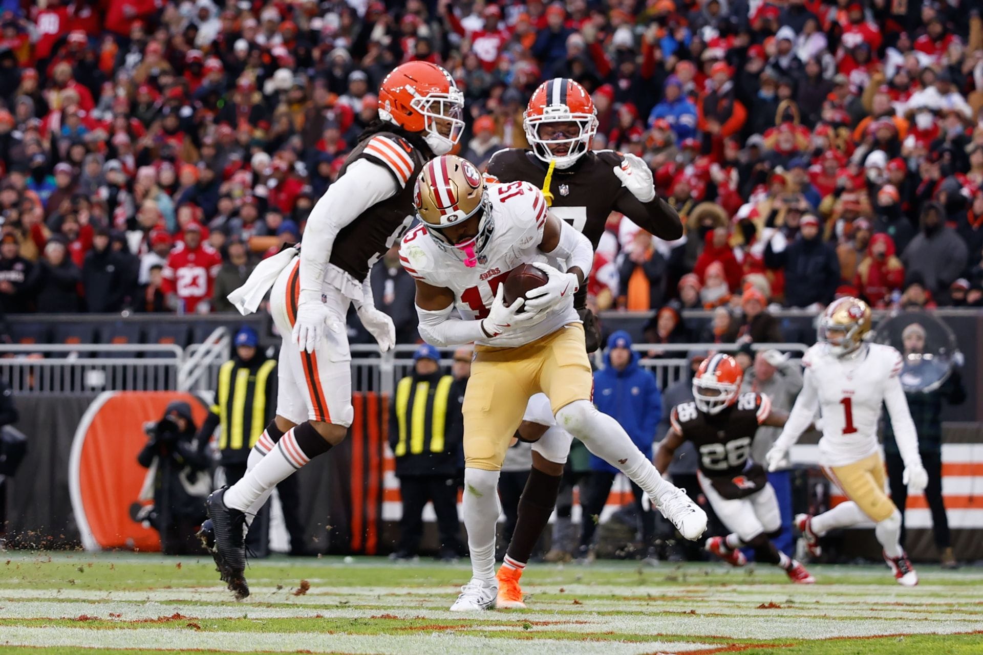San Francisco 49ers v Cleveland Browns - NFL 2025 - Source: Getty