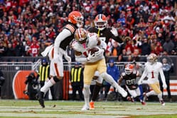 Myles Garrett rips into Jauan Jennings' "disparaging" attack towards Browns players after 49ers WR gets labeled "hoe" by DT Shelby Harris
