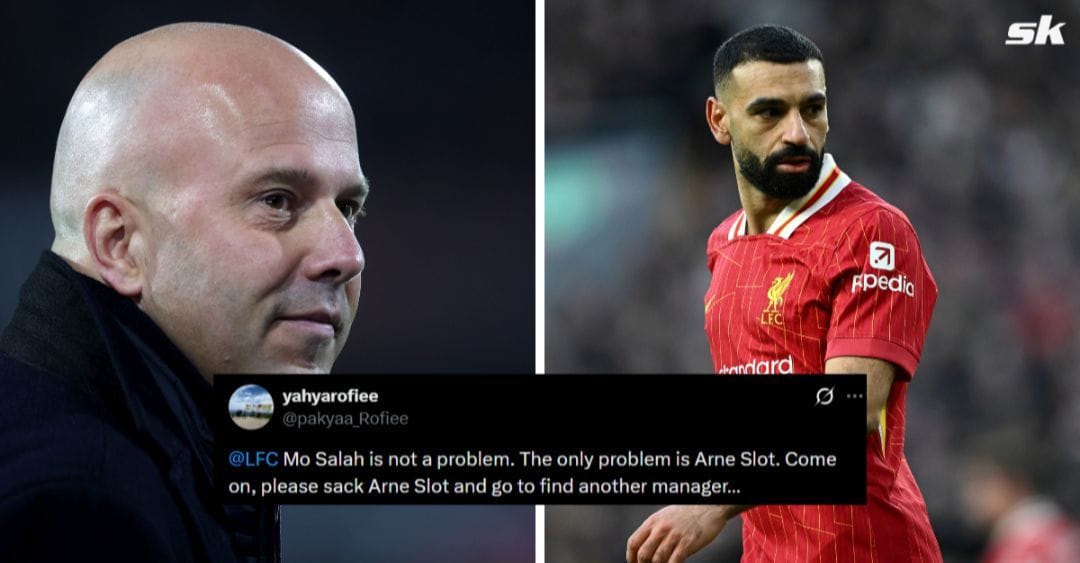 "Disrespect the king, disrespect the whole fanbase" - Liverpool fans want Arne Slot sacked after Mo Salah speaks on relationship with Reds boss
