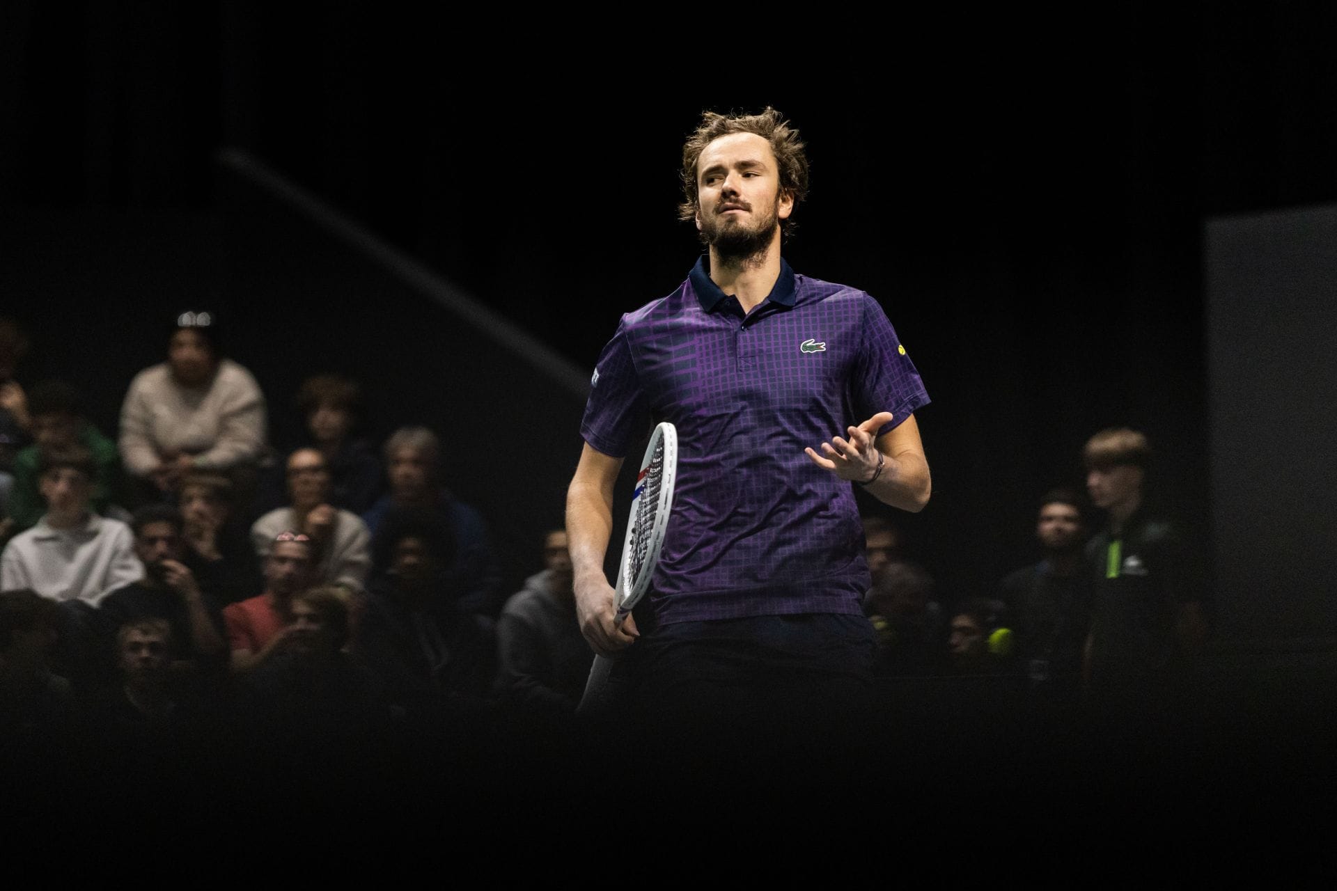 Daniil Medvedev at the Rolex Paris Masters 2025 - Day 4 - Source: Getty