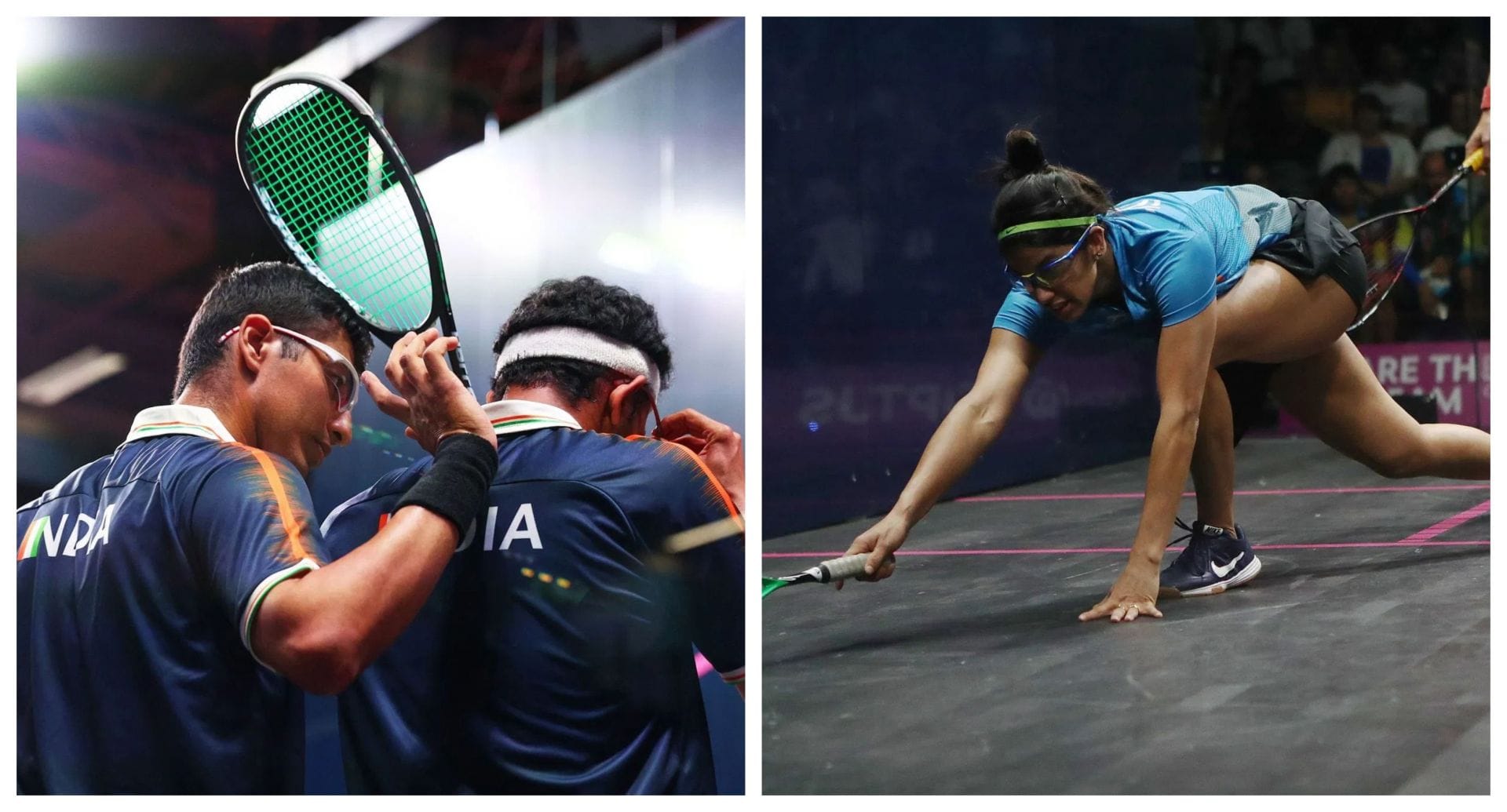 The Indians won their matches in style at the Squash World Cup: - Source: Getty