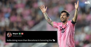 "India doing more than Barcelona", "Owns the streets" - Fans react as Kolkata set to unveil massive Lionel Messi statue during his GOAT Tour