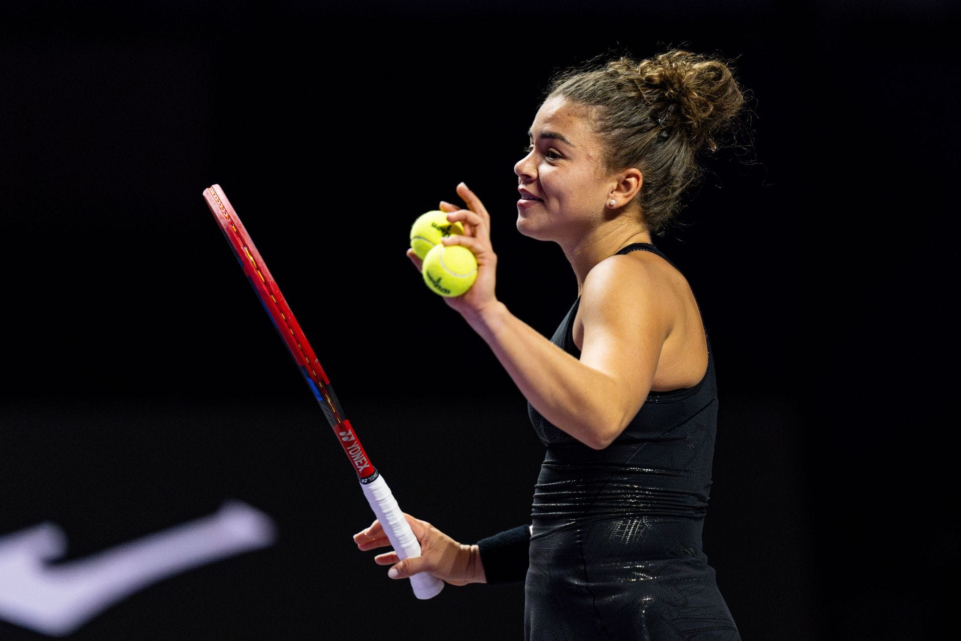 Paolini at the WTA Finals 2025 - Day 6 - Source: Getty