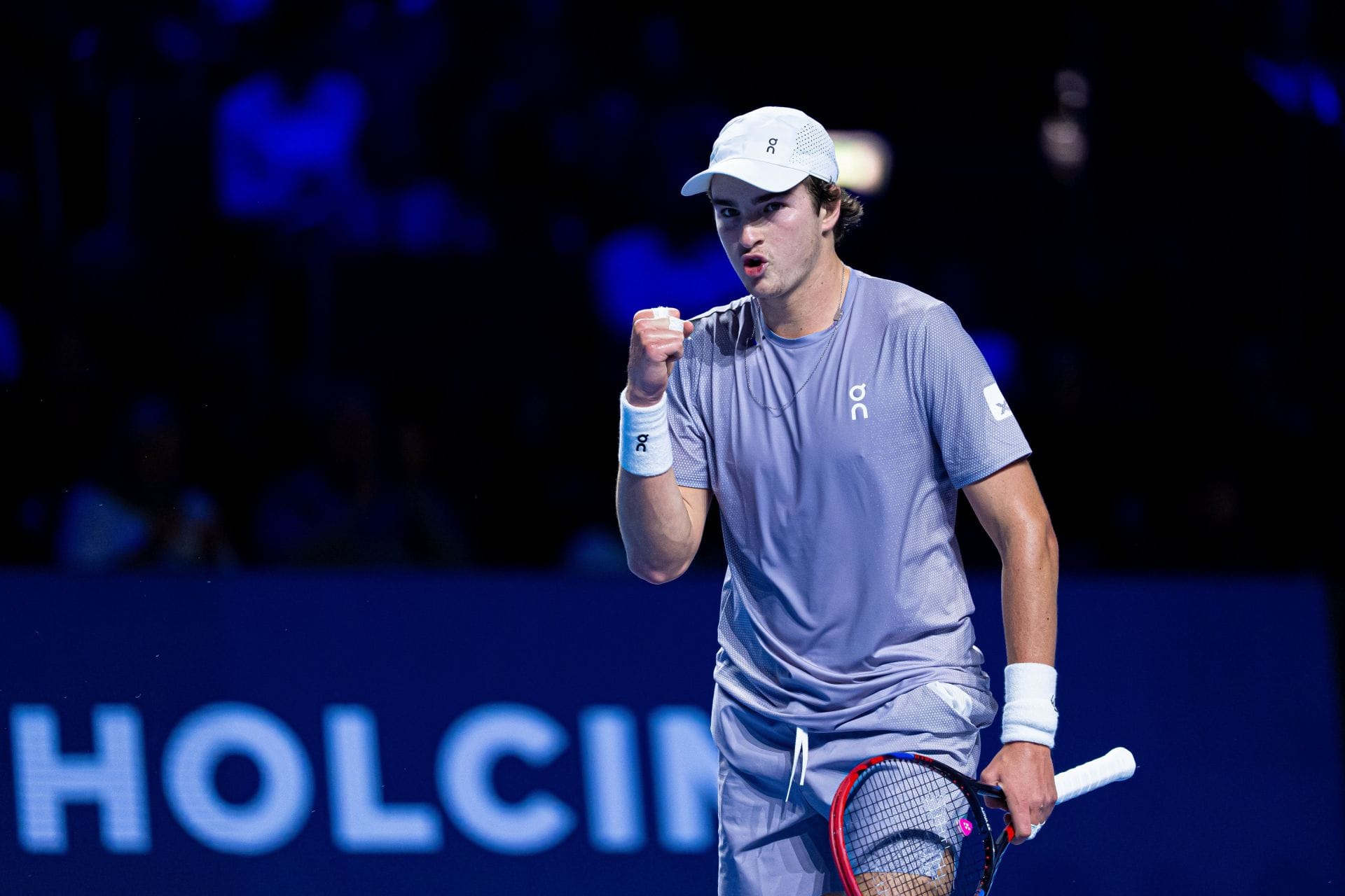 Joao Fonseca at the 2025 Swiss Indoors Basel (Source: Getty)