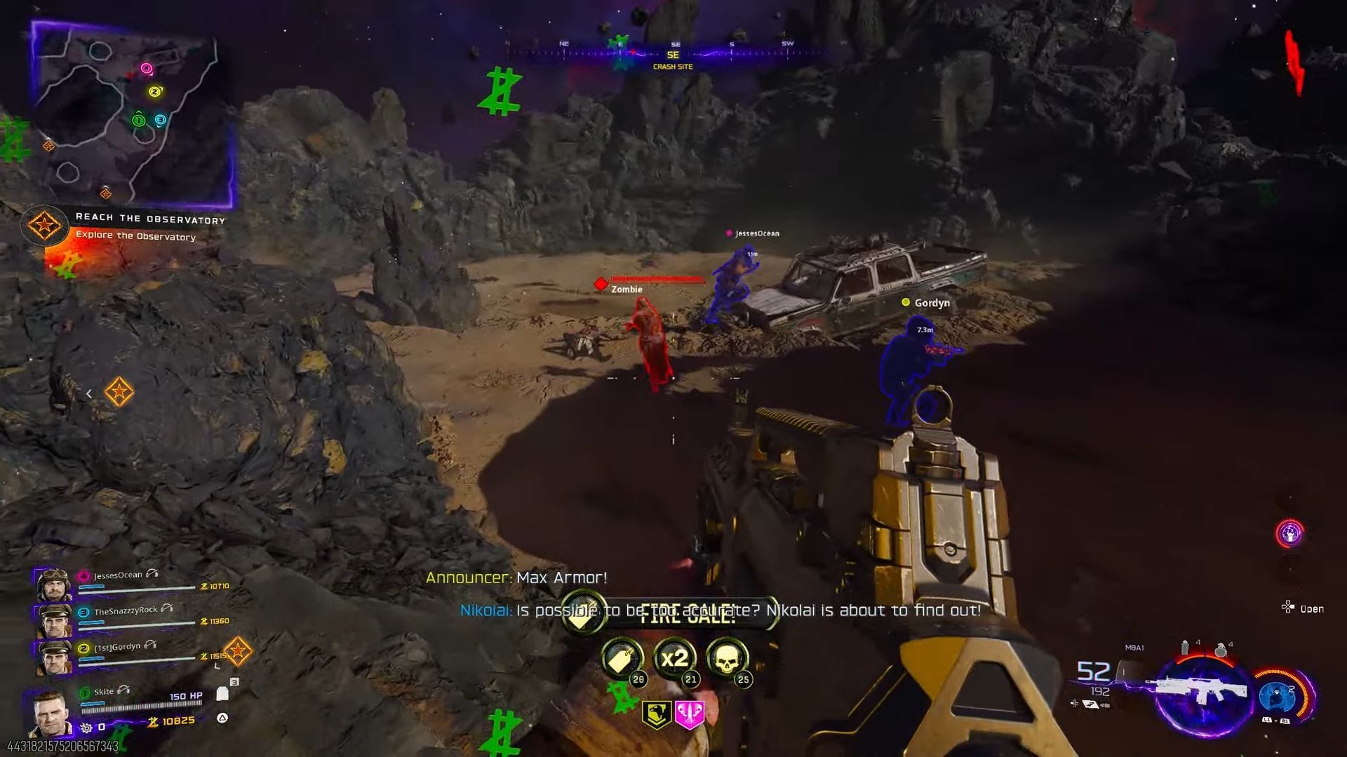 Ol&#039; Tessie Crash Site in Astra Malorum (Image via Activision || YouTube/@SkiteInnit)