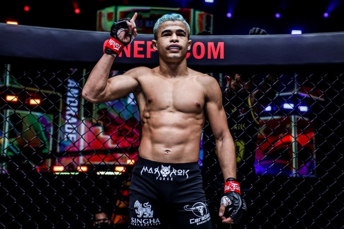 (Pictured) ONE bantamweight MMA world champion Fabricio Andrade. [Image: ONE Championship]