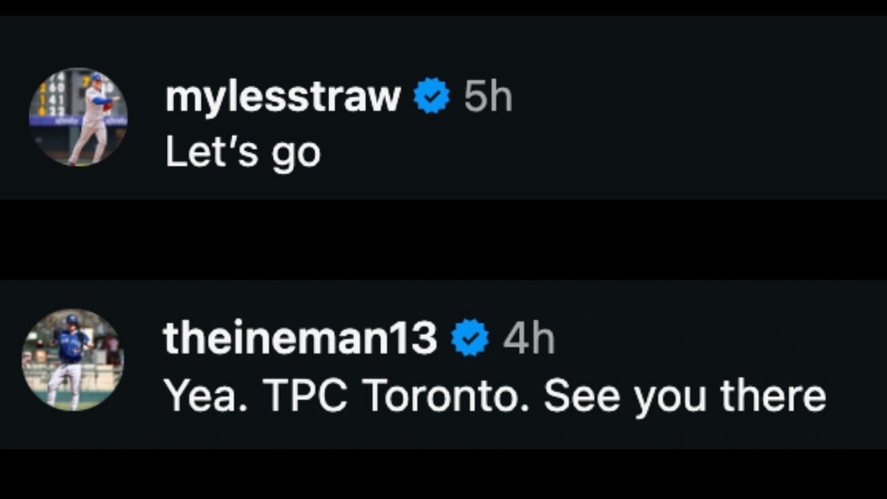 Screenshots of Myles Straw and Tyler Heineman's comments on Tucker's Instagram post (Image from - Instagram.com/@ktuck_30)