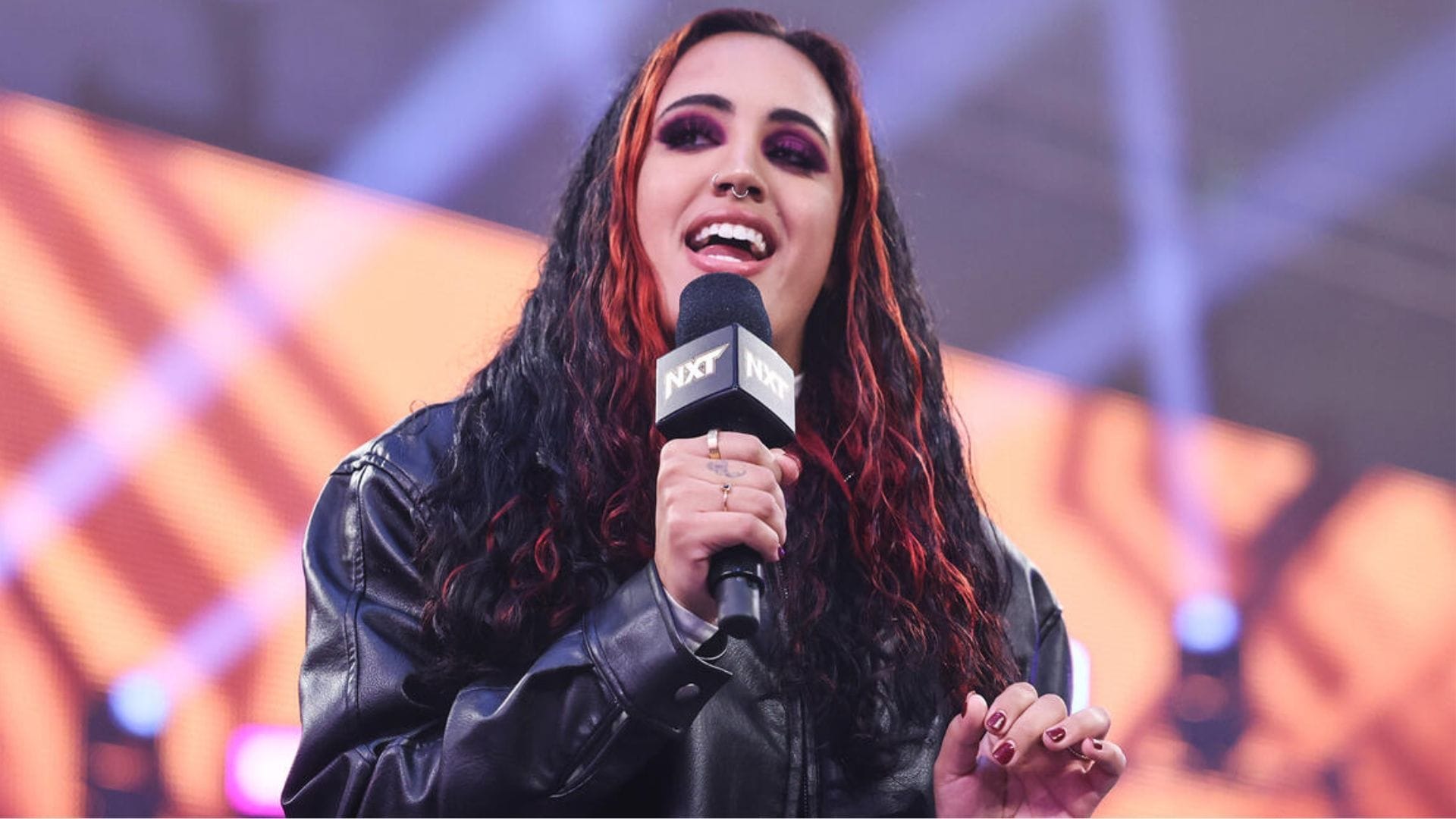 Current WWE champion drops hilarious AEW reference in message to NXT GM Ava