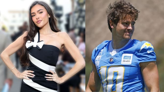 Justin Herbert’s GF Madison Beer shows off white swimsuit top while unveiling tracklist for upcoming album “Locket”