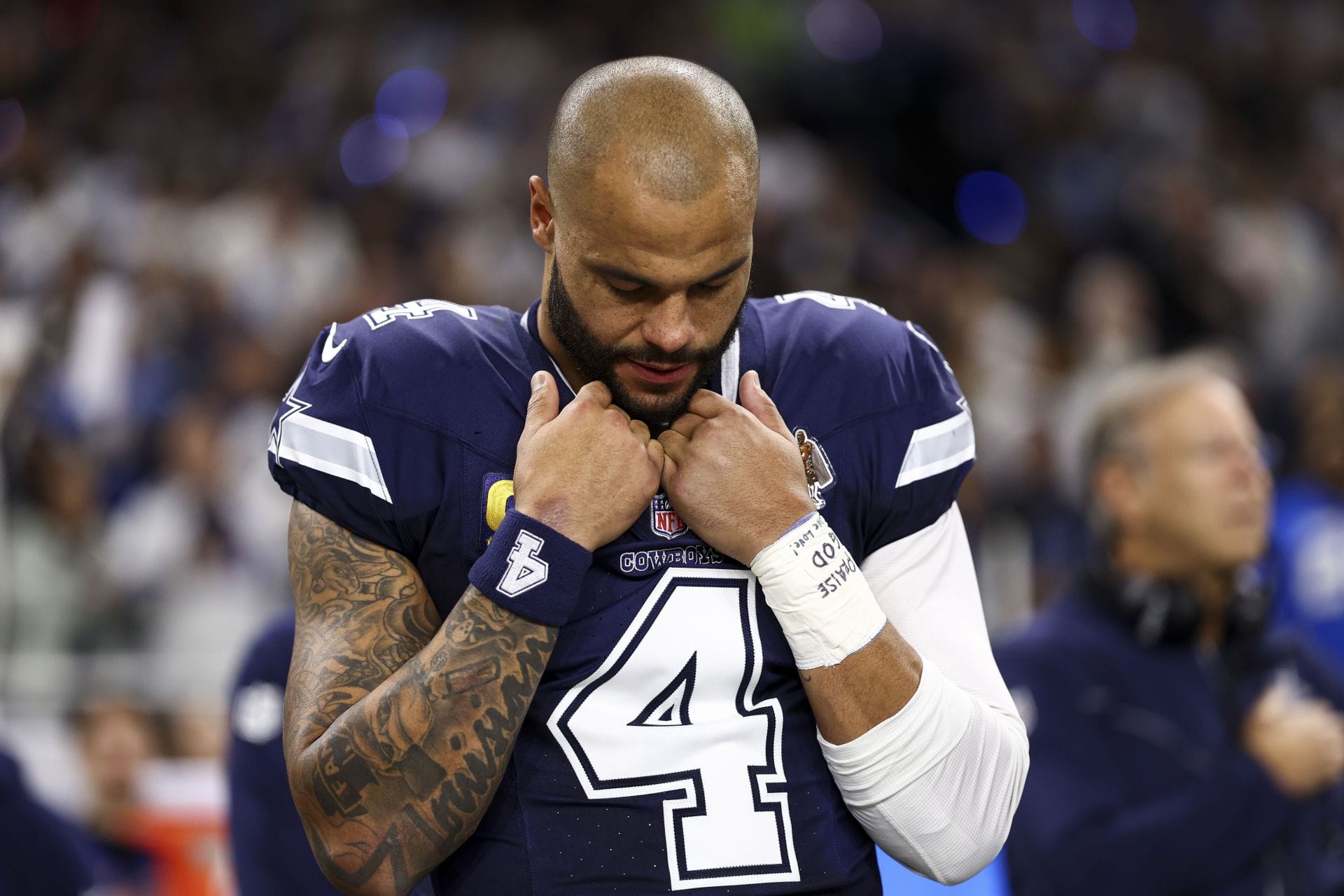 Dallas Cowboys QB Dak Prescott - NFL 2025 - Source: Getty