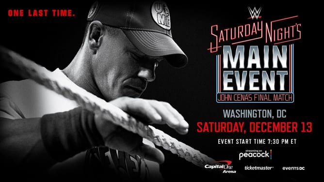 BREAKING: WWE make last-minute change to Saturday Night's Main Event ahead of John Cena's last match