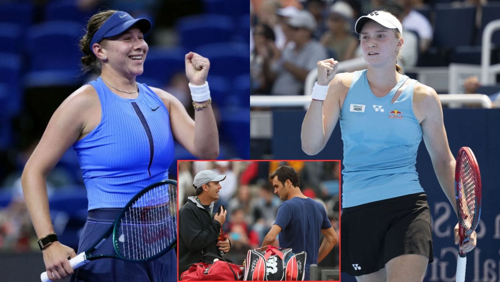 Big Amanda Anisimova prediction from Roger Federer's ex-coach will leave Elena Rybakina worried for 2026