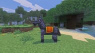 Craft a netherite horse armor for the first time (Image via Sportskeeda Gaming || Mojang Studios)