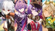 Razor, Durin, Chevreuse, Bennett (Image via HoYoverse)
