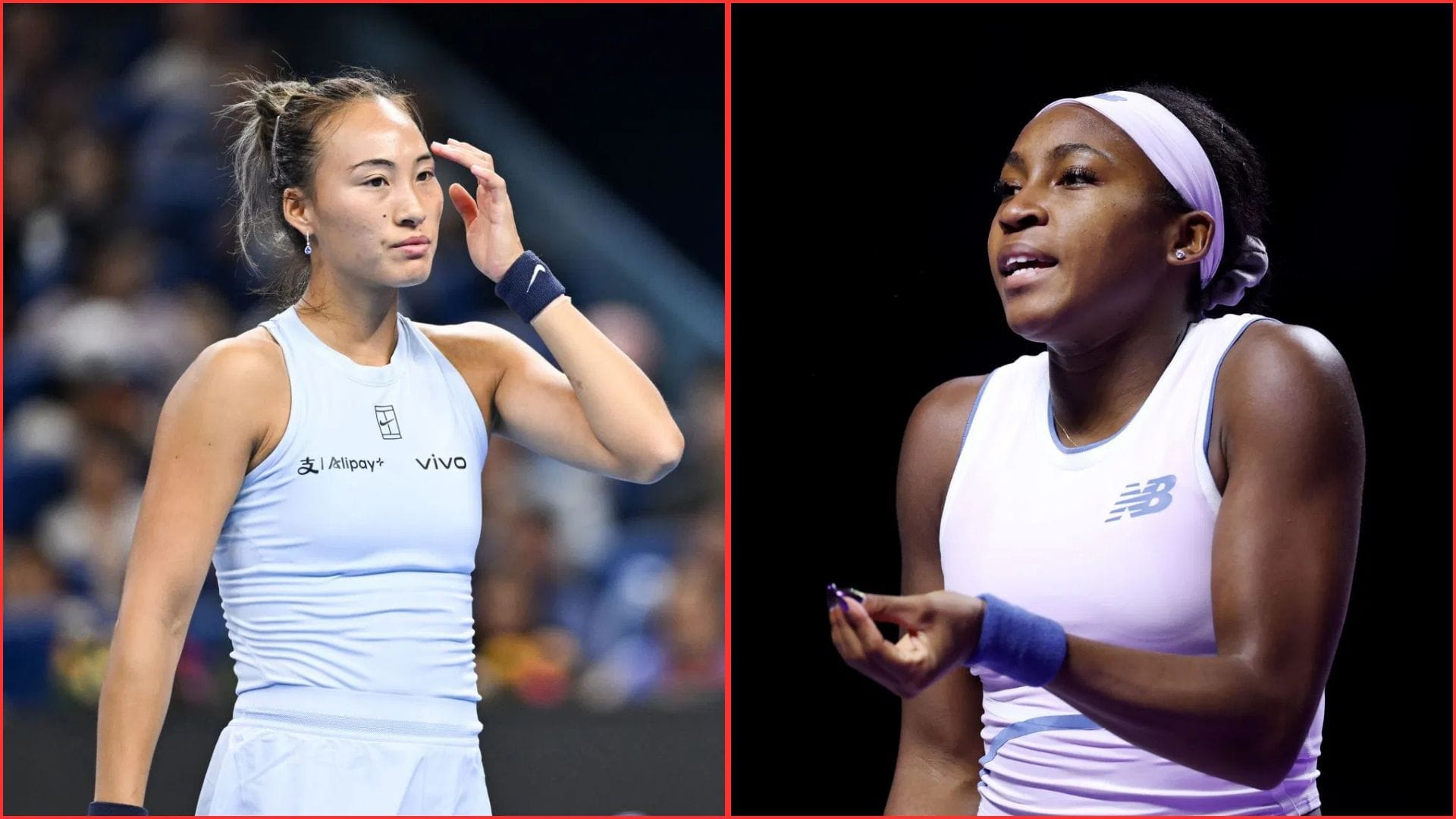 "Ridiculous" - Fans call out Zheng Qinwen getting 'brilliant season' comment from WTA after Fan Favorite win over Gauff, Swiatek, Sabalenka