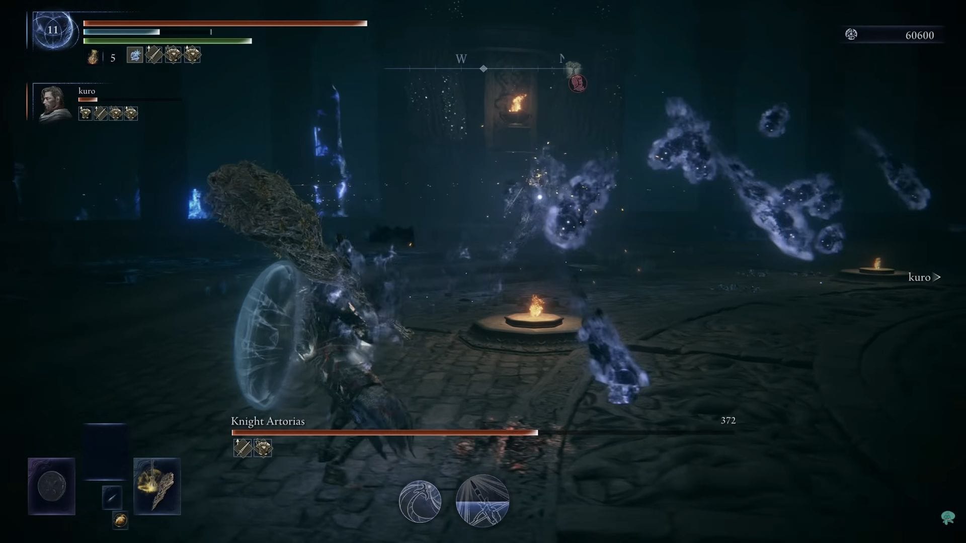 Be wary of projectiles (Image via FromSoftware || YouTube/ExoGhost)