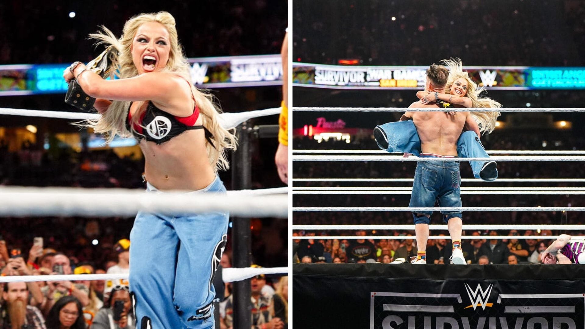 Morgan returned at Survivor Series over the weekend. [Image credits: WWE.com]