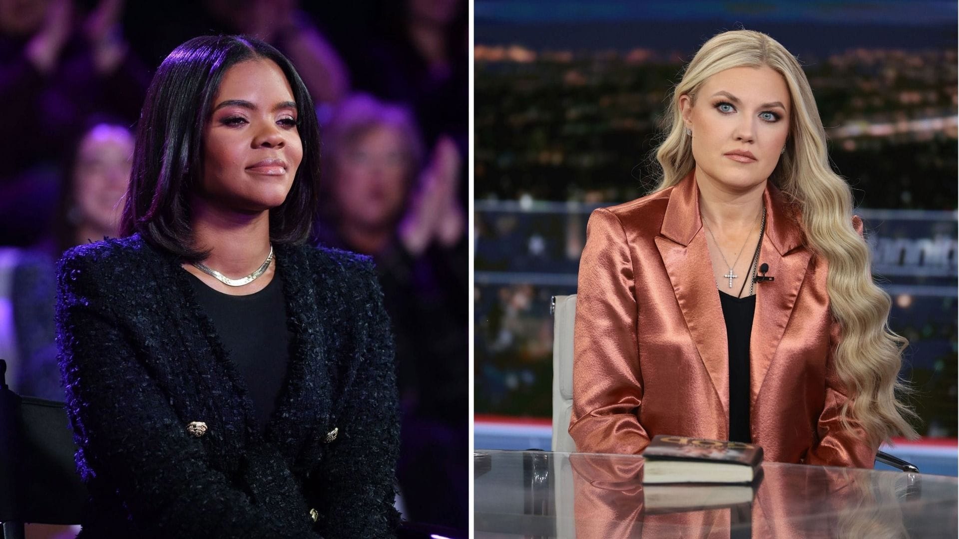 Candace Owens and Erika Kirk (Image via Getty)