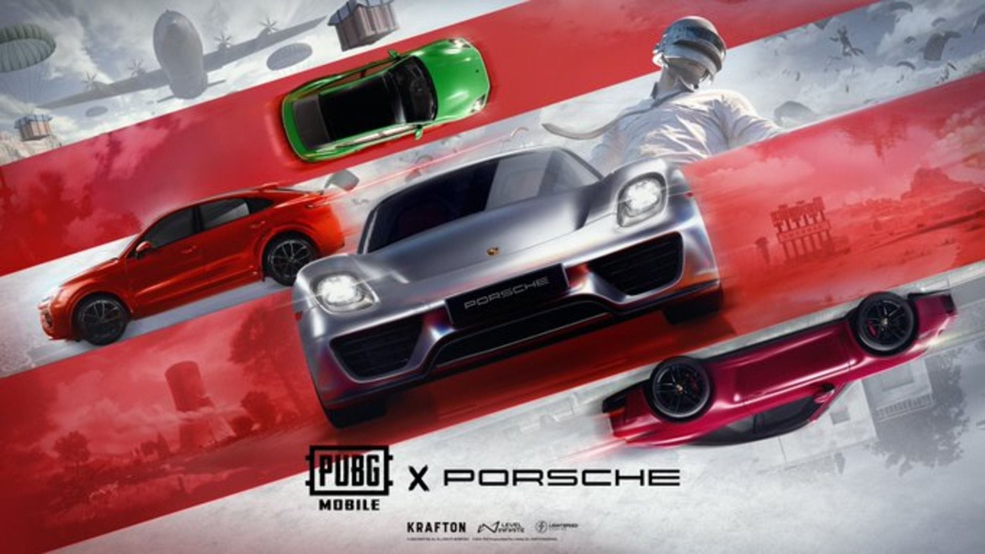 PUBG Mobile x Porsche collaboration: All car skins and how to get them