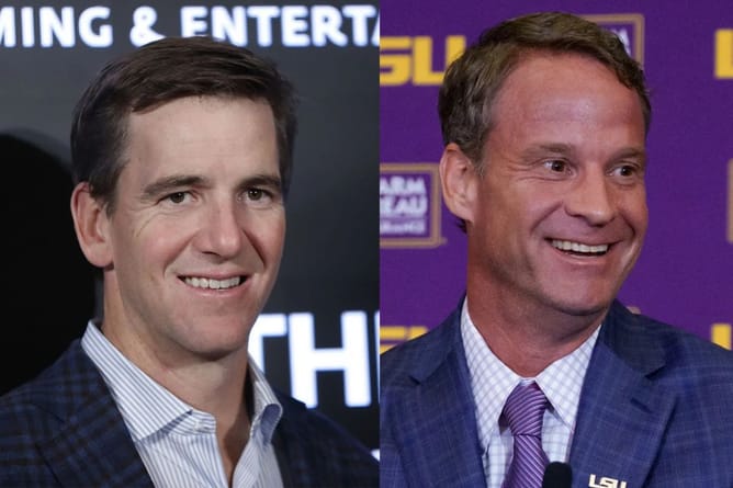Eli Manning exposes Lane Kiffin for skipping team meeting before MSU game amid dramatic LSU move