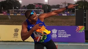 "We were here to beat the record" Animesh Kujur after the Meet Record in 4x100m Relay Race at Khelo India University Games [Exclusive]