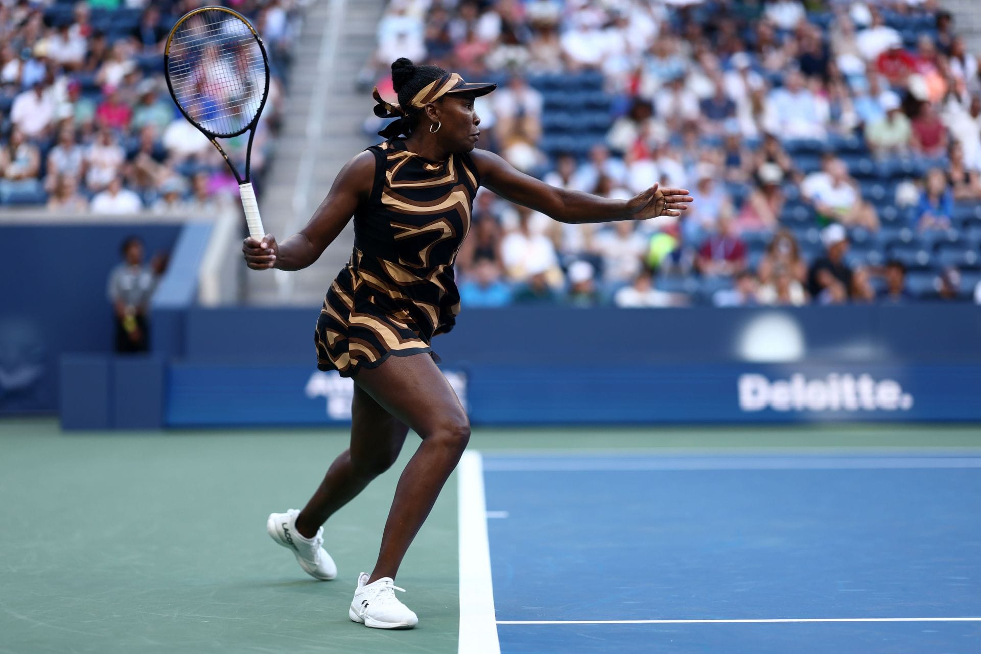 Venus Williams at the US Open 2025. (Photo: Getty)