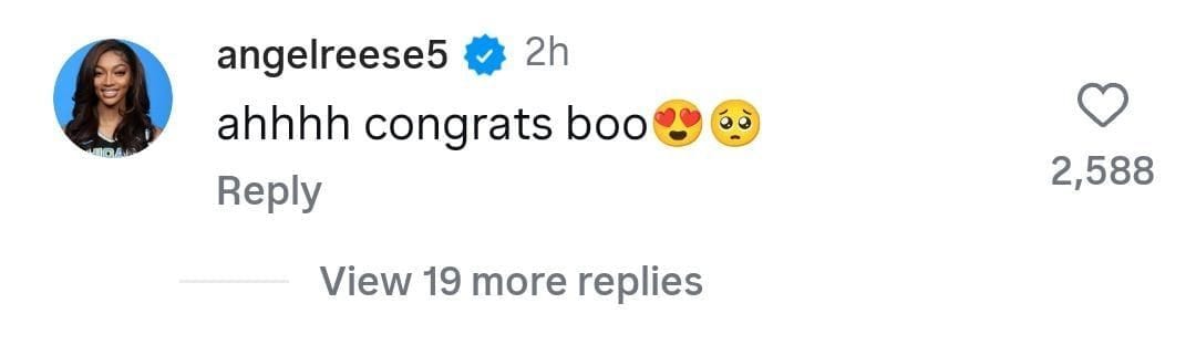 Jordyn Woods' sister, Jodie Woods, congratulated the couple on their engagement. 