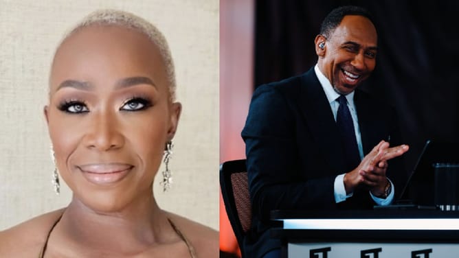 Joy Reid Brutally Charges That Stephen A. Smith Is Paid $100M to Spew 'Nasty Things About Black People' for White People’s Entertainment