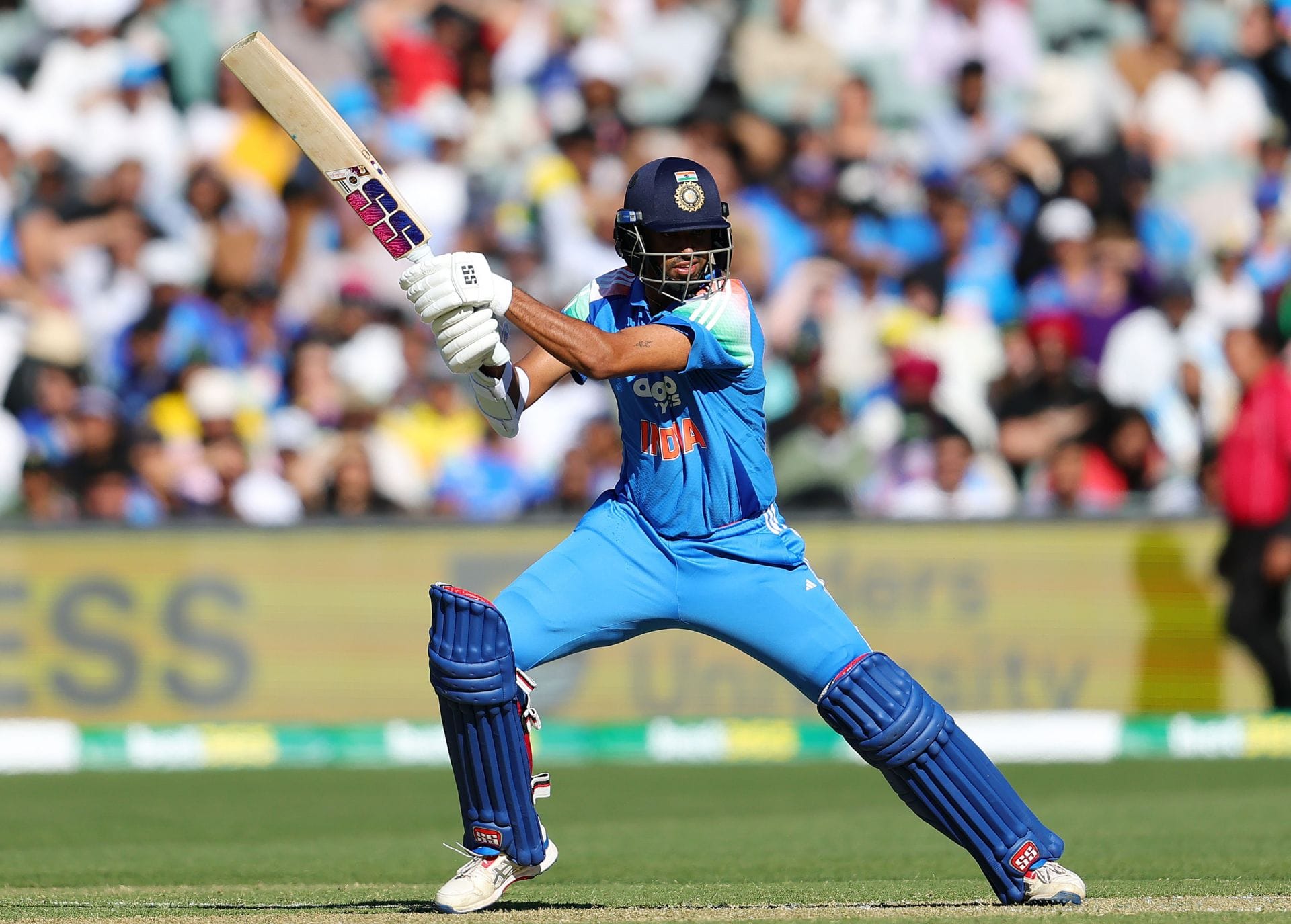 Washington Sundar has predominantly batted at No. 6 or below in ODIs. [P/C: Getty]