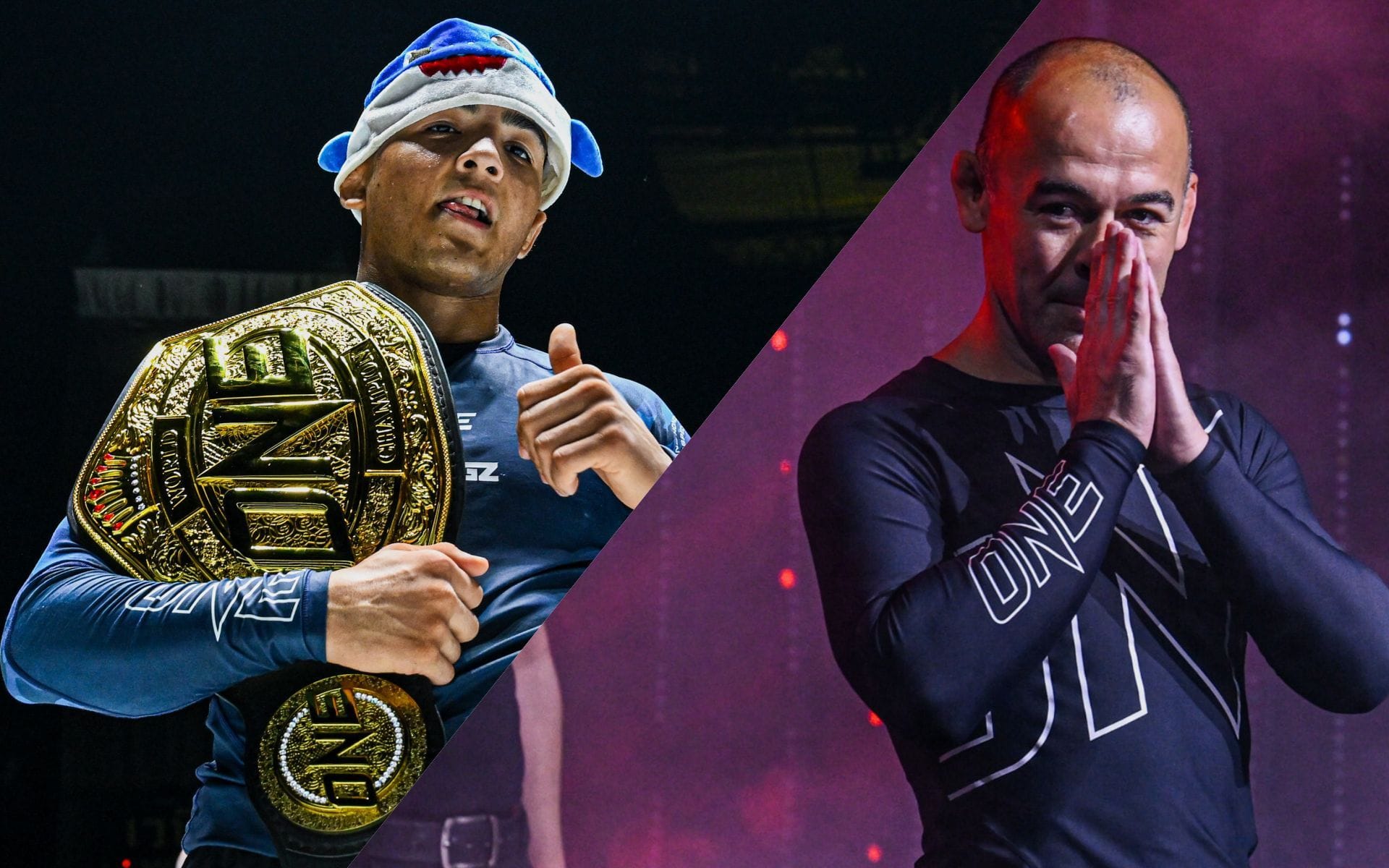 Diogo Reis (L) and Marcelo Garcia (R) | Image by ONE Championship