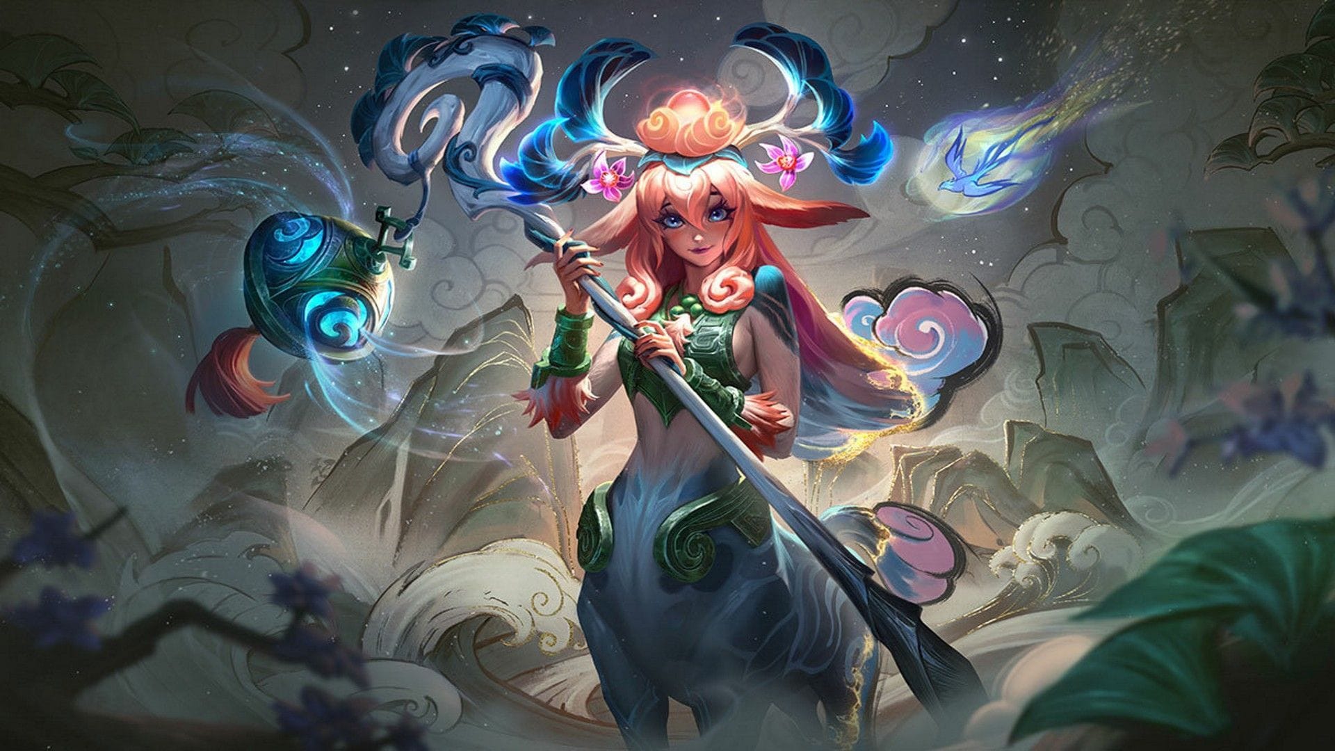 Shan Hai Scrolls Lillia in League of Legends (Image via Riot Games)