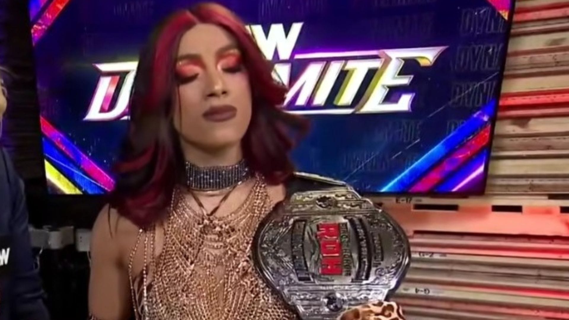 The AEW TBS Champion Mercedes Mon&eacute; (Image via AEW