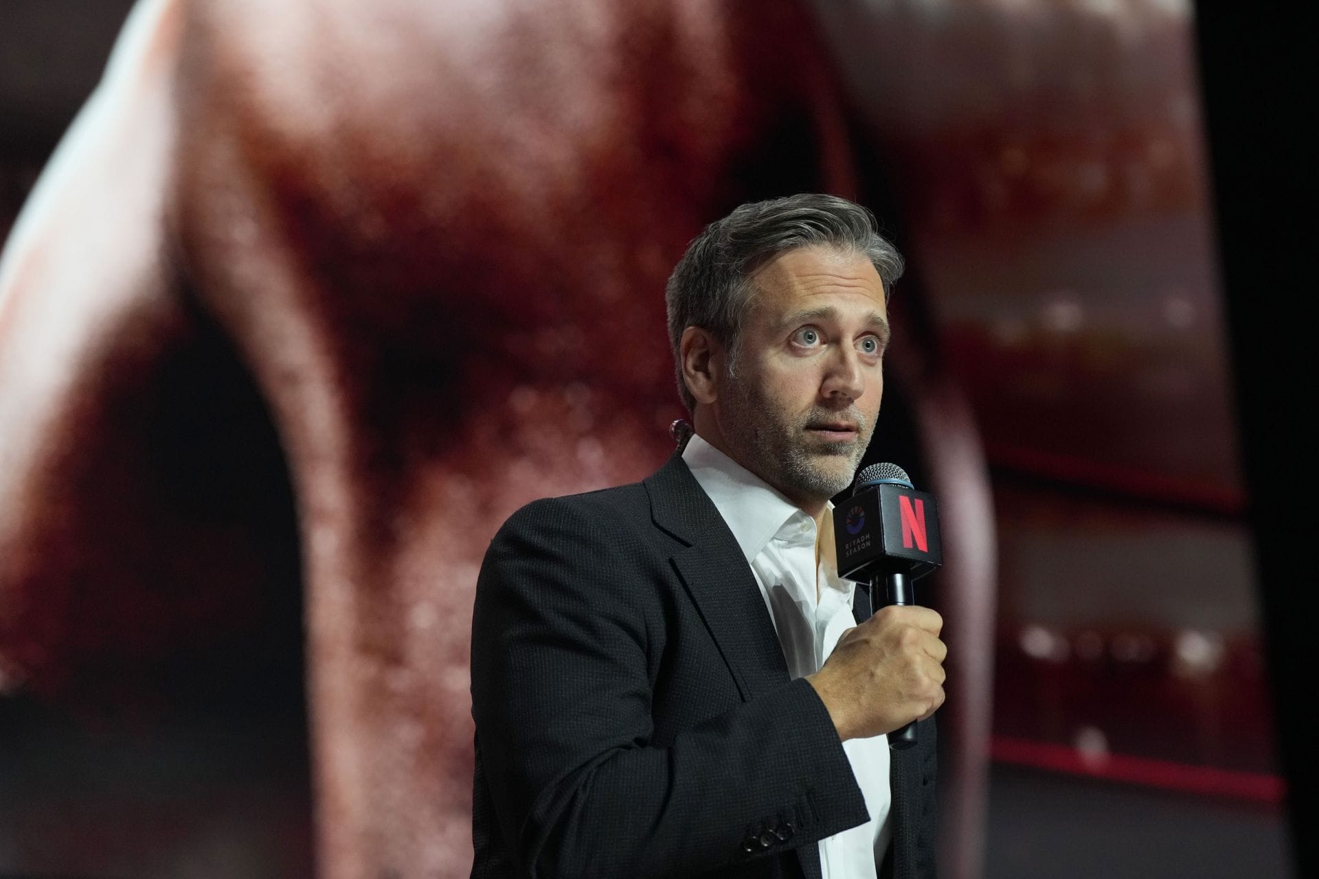 Max Kellerman at Netflix&#039;s Canelo vs Crawford - Weigh In - Source: Getty